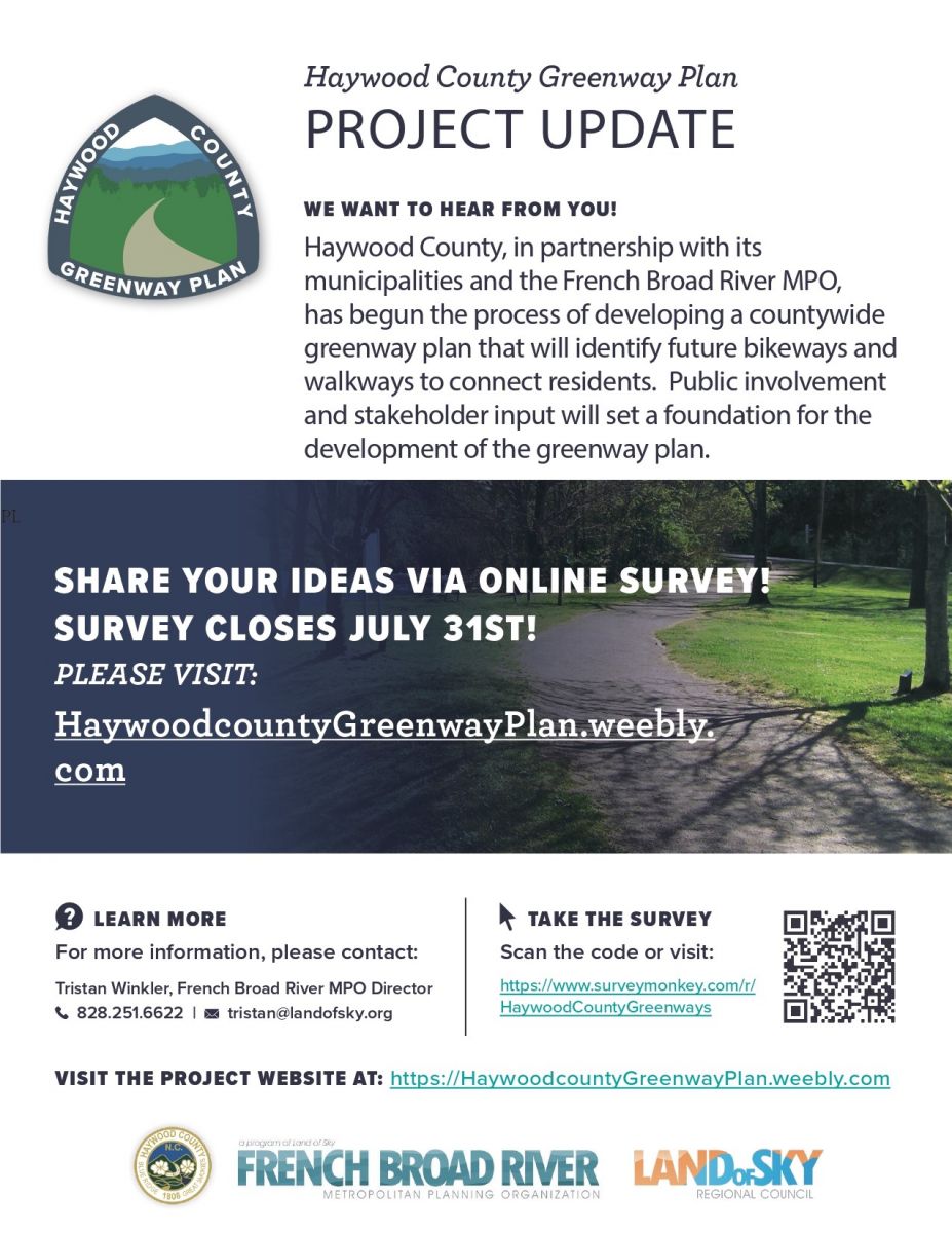 Haywood County Greenway Update